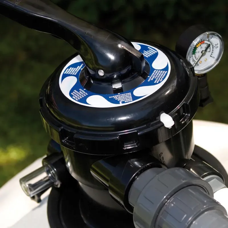 Kit Rechange Skimmer Gre - Joint Double Et 2 Vannes De Retour Pour Piscine Hors-sol
