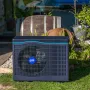 Värmepump Full inverter för pooler ovan eller i nedgrävda upp till 75 m3