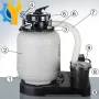 Gre FA6040 Sandfilter Sprängskiss