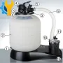 Gre FA6070 Sandfilter Sprängskiss